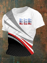 Männer Mia San Mia T-Shirt mit kurzen Ärmeln